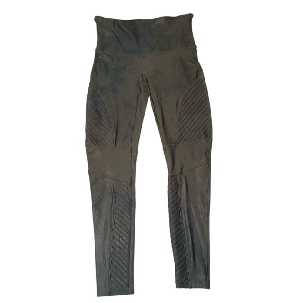 SPANX Moto Liquid Leggings Sz XL